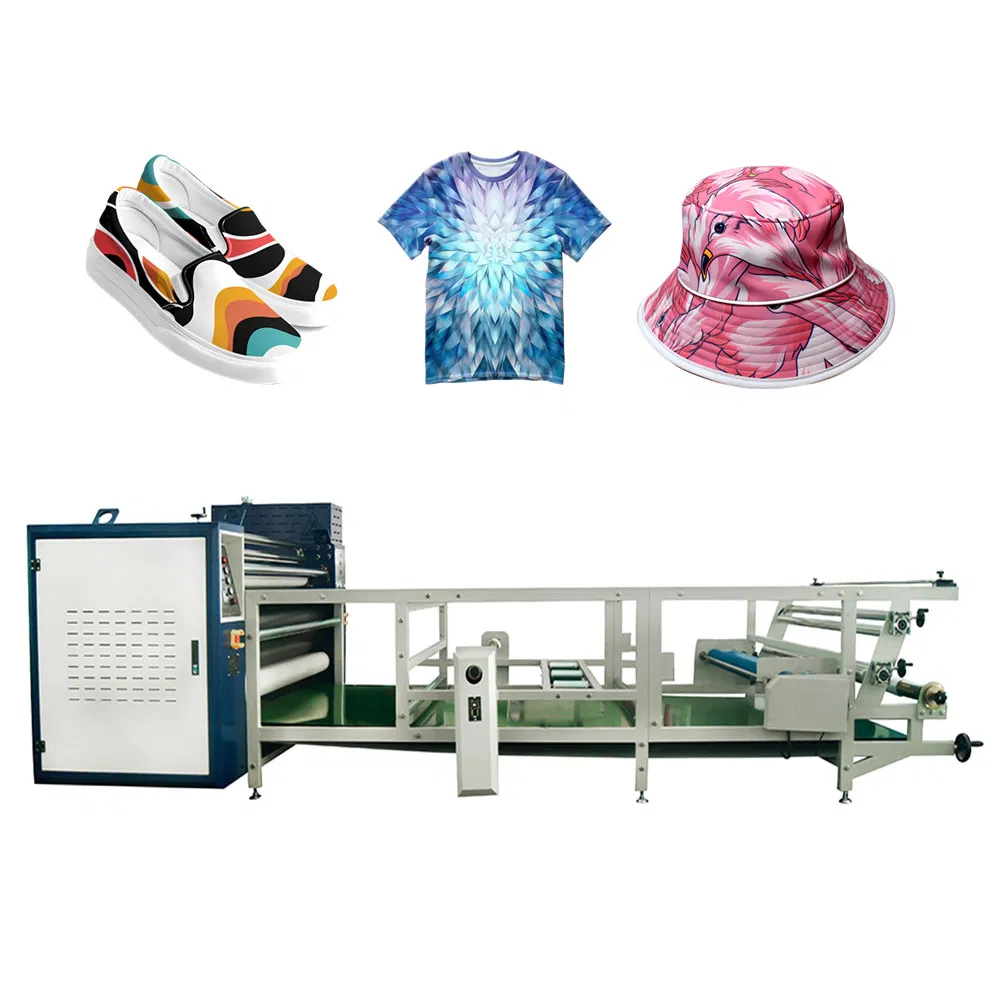 Advanced Roll to Roll Roller Heat Transfer Printing Equipment for Polyester Fabric