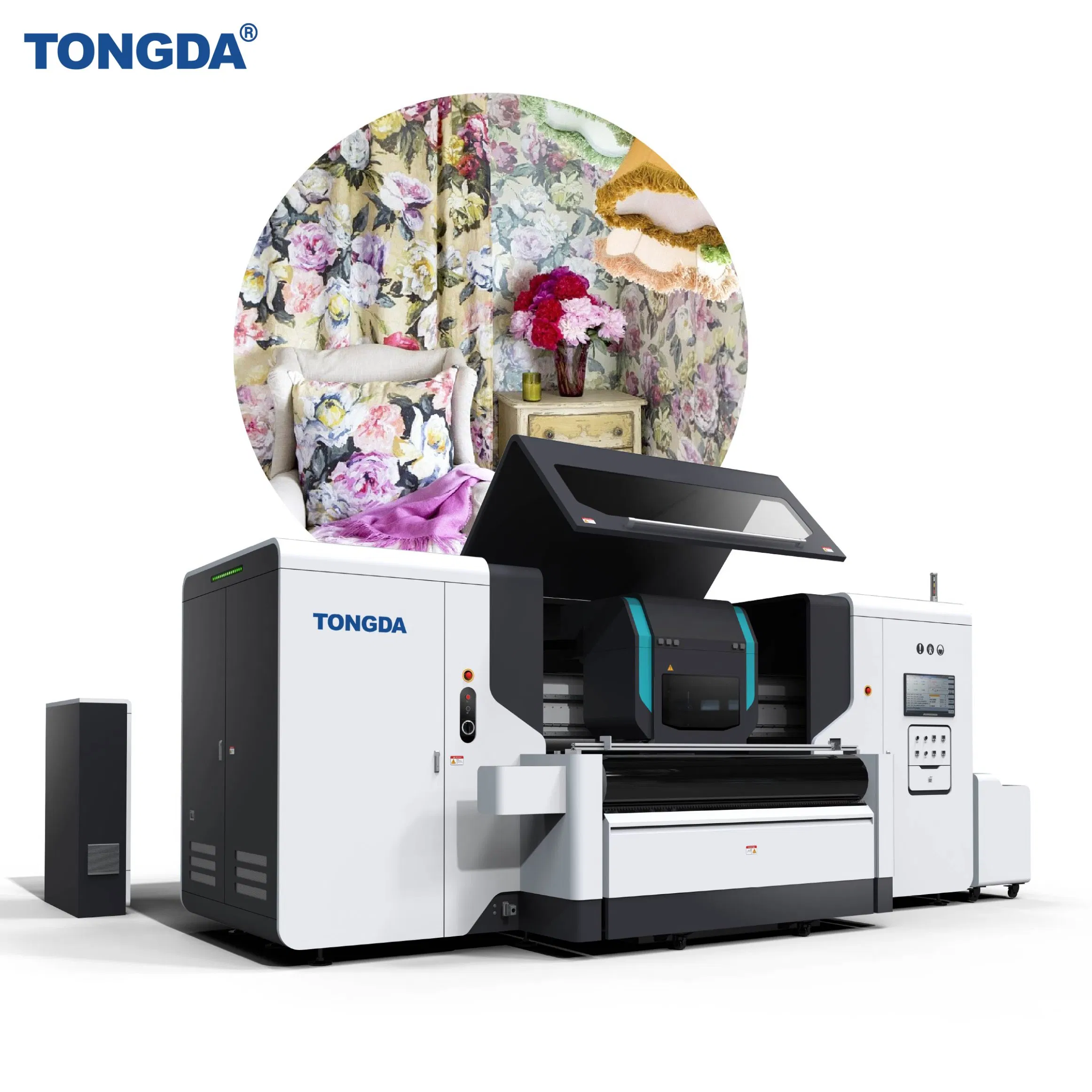Tongda Industrial Digital Fabrics Printing Textile Machine, High-Speed Direct-to-Fabric Printing Equipment