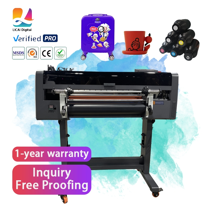 High Quality A1UV Dtf Roll-to-Roll Printing Machine for Vivid Colors and Smooth Prints