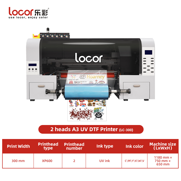 Locor Ab Film Roll Cold Transfer Label Sticker UV Dtf Printer Printing Machinery