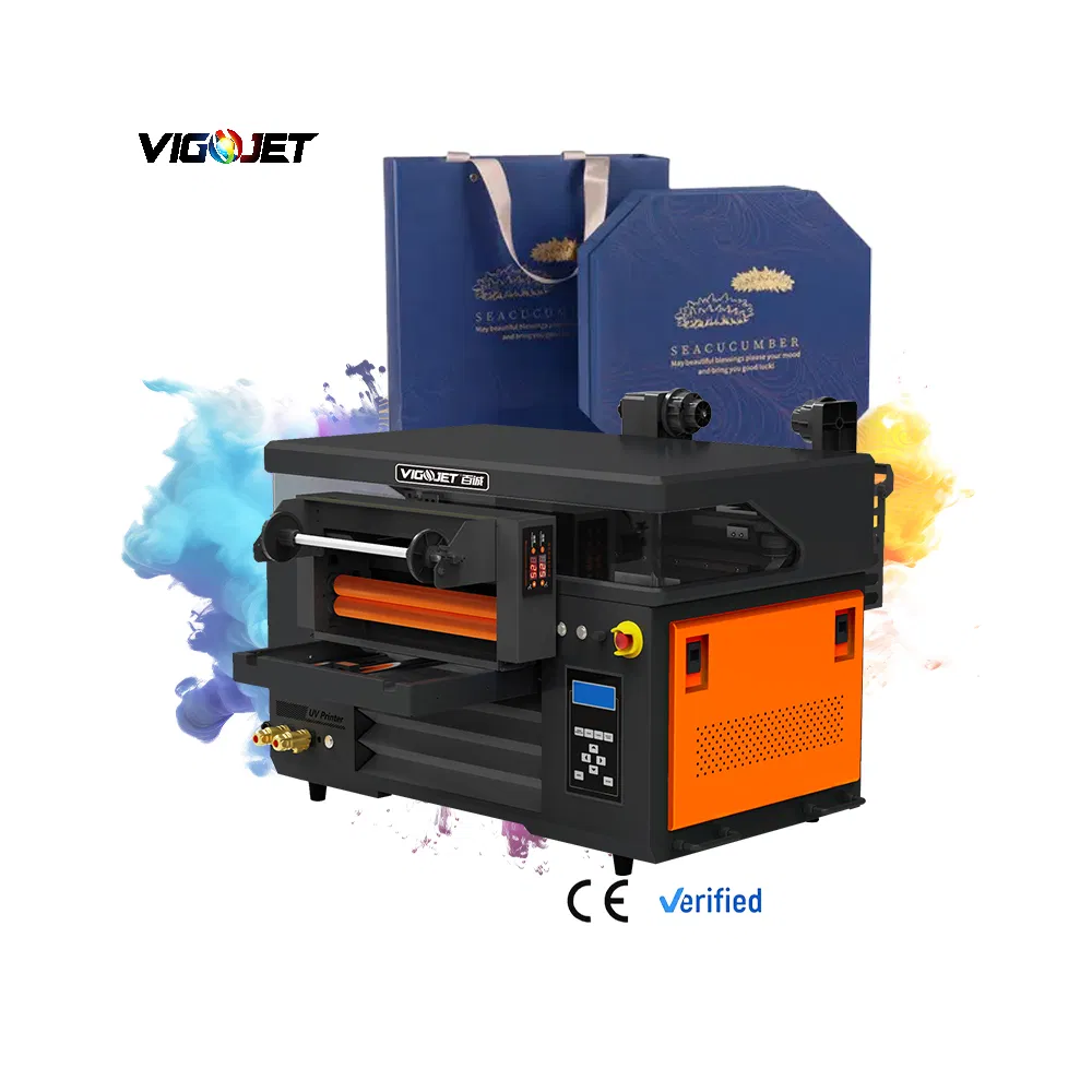 4060 A2 XP600 UV Printer Bottle Mug Phone Case Metal UV Dtf Printing LED Flatbed 2 in 1 Inkjet Hybrid Printer Machine