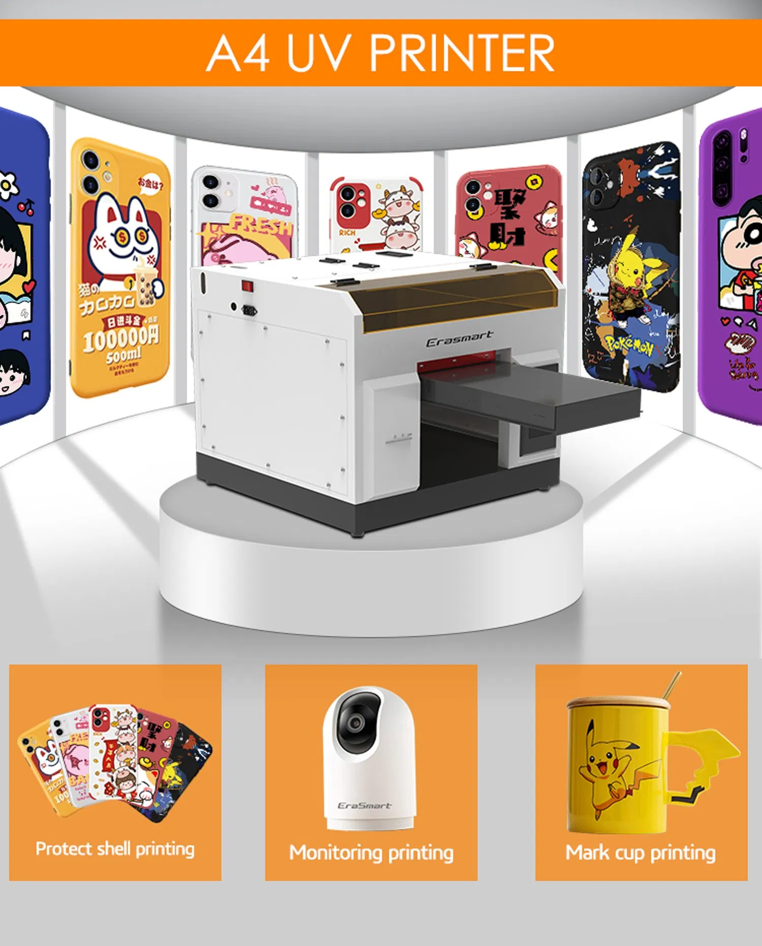 Best Price for A4 UV Inkjet Phone Case Flatbed Photo Printing Machine
