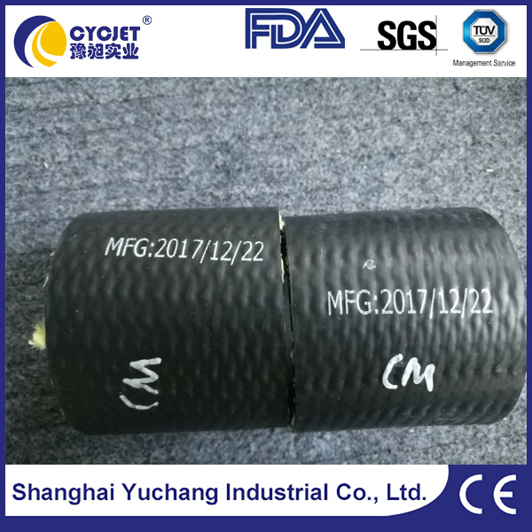 Cycjet Handheld White Ink Coding Machine for Thermal Insulation Pipe Printing