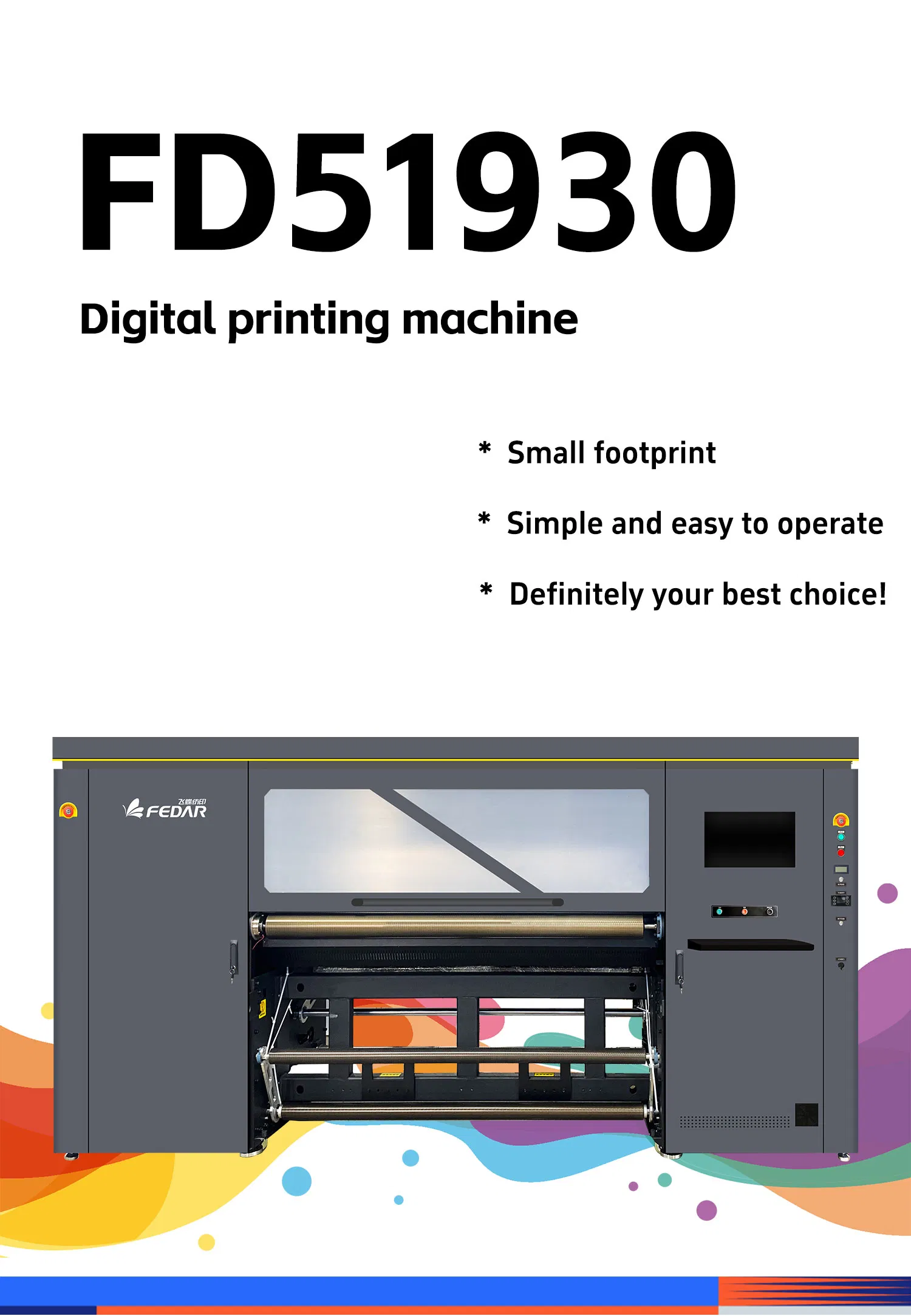 Dye Sublimation Fabric Printing Machine