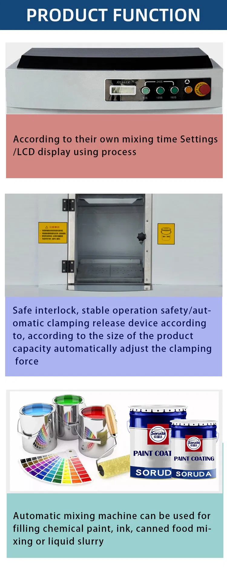 Industrial Filling Machine Detail