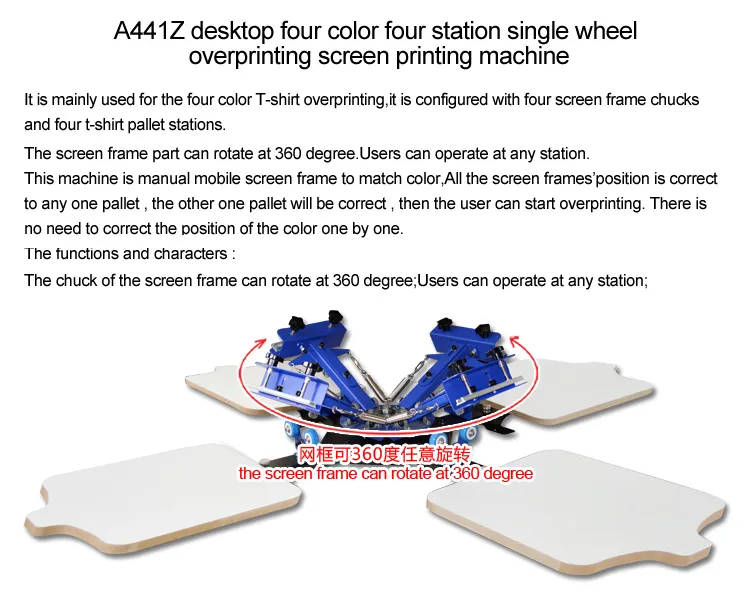 Manual Silk Screen Printing Machine