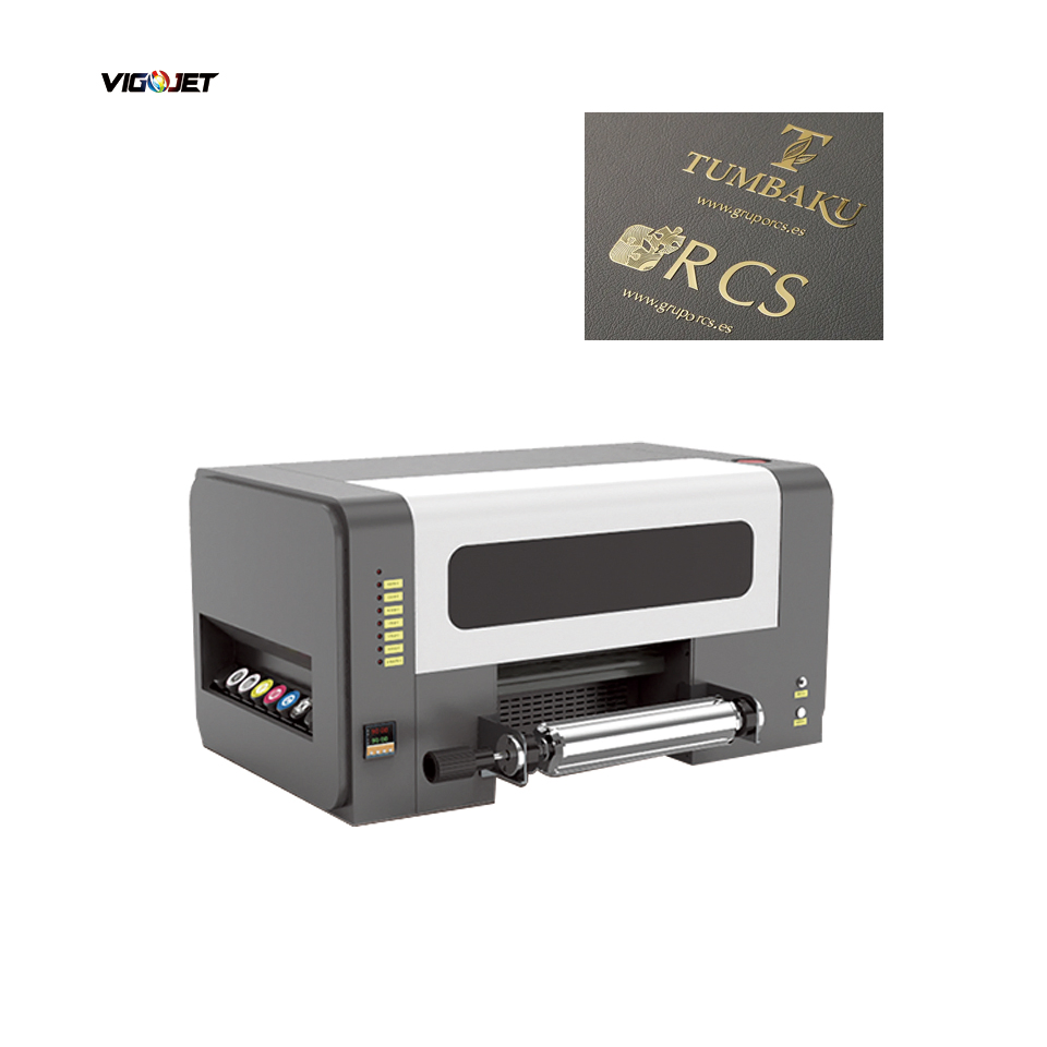 Vigojet 30cm Golden Solution UV Dtf Roll-to-Roll Printing Machine