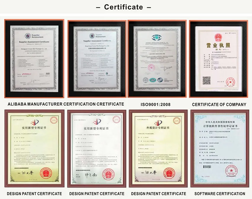Certificates