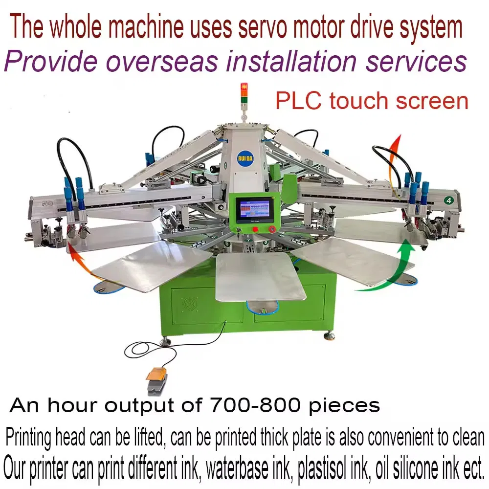 Automatic Screen Printing Machine