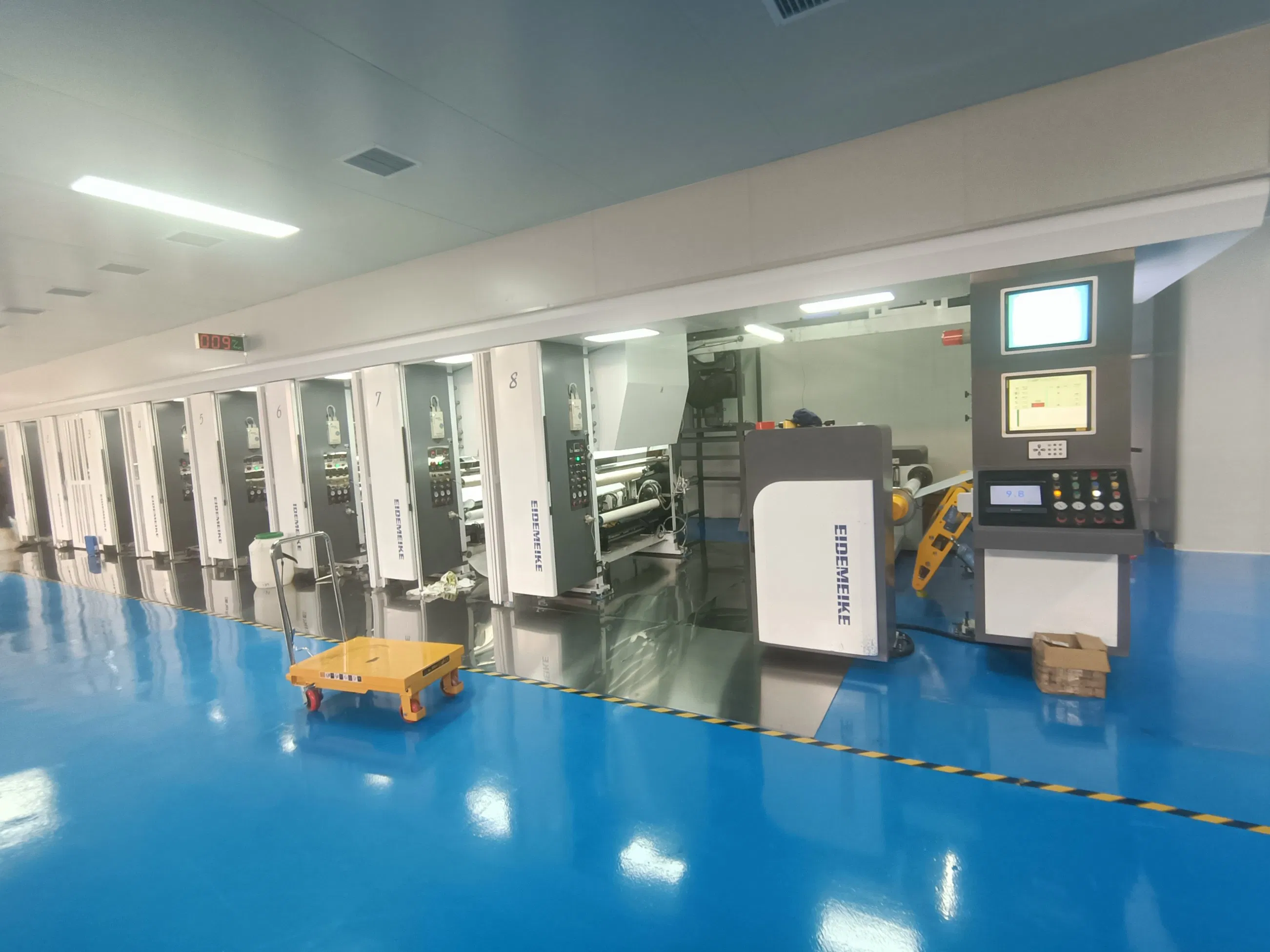 Electronic Shaft-Driving Gravure Printing Equipment for Food Bag Packaging with 400m/Min Printing Speed