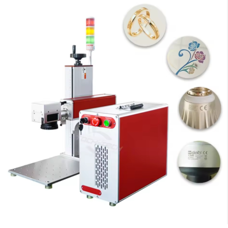 50W-100W Fiber Laser Marking Machine Jpt Desktop Engraving Printing Machine