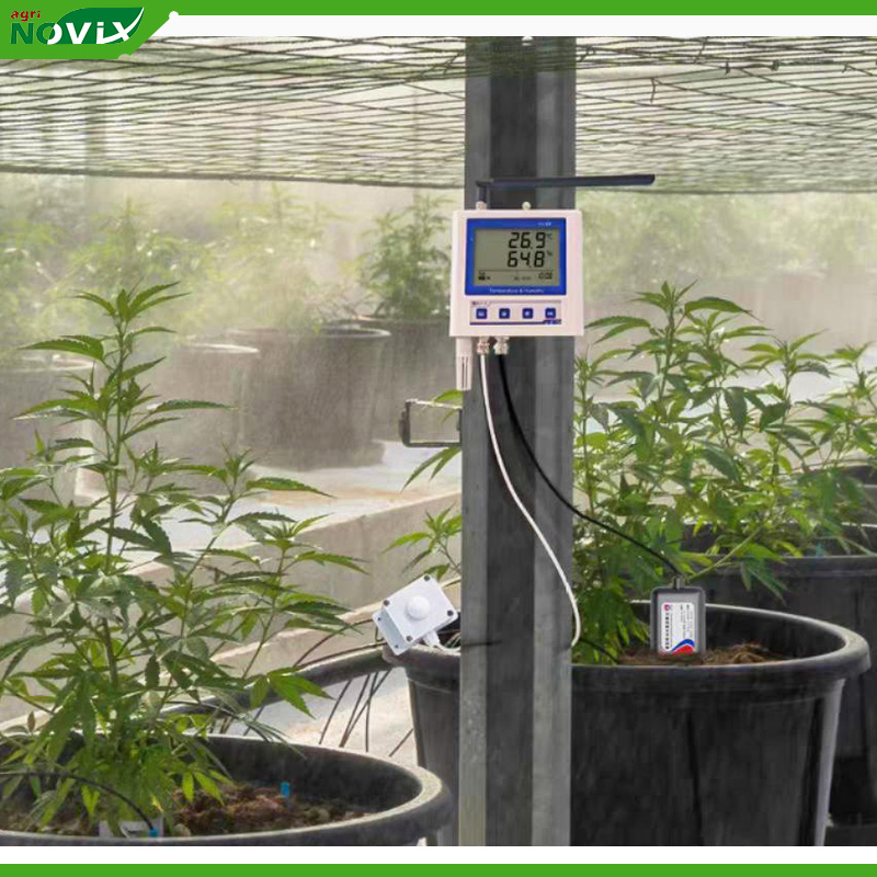 Smart Greenhouse Monitoring System with Temperature Humidity CO2 Sensors