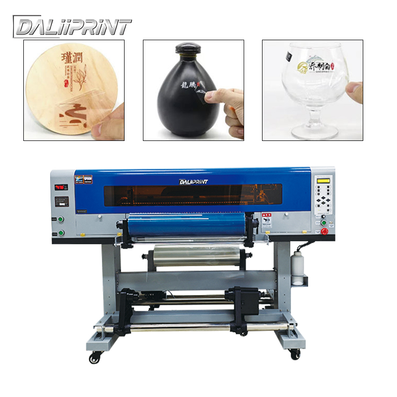 UV Dtf Printer A3 for Stickers Ab Film Digital 30cm XP600 Hybrid UV Dtf Printer I3200 for Glass Business