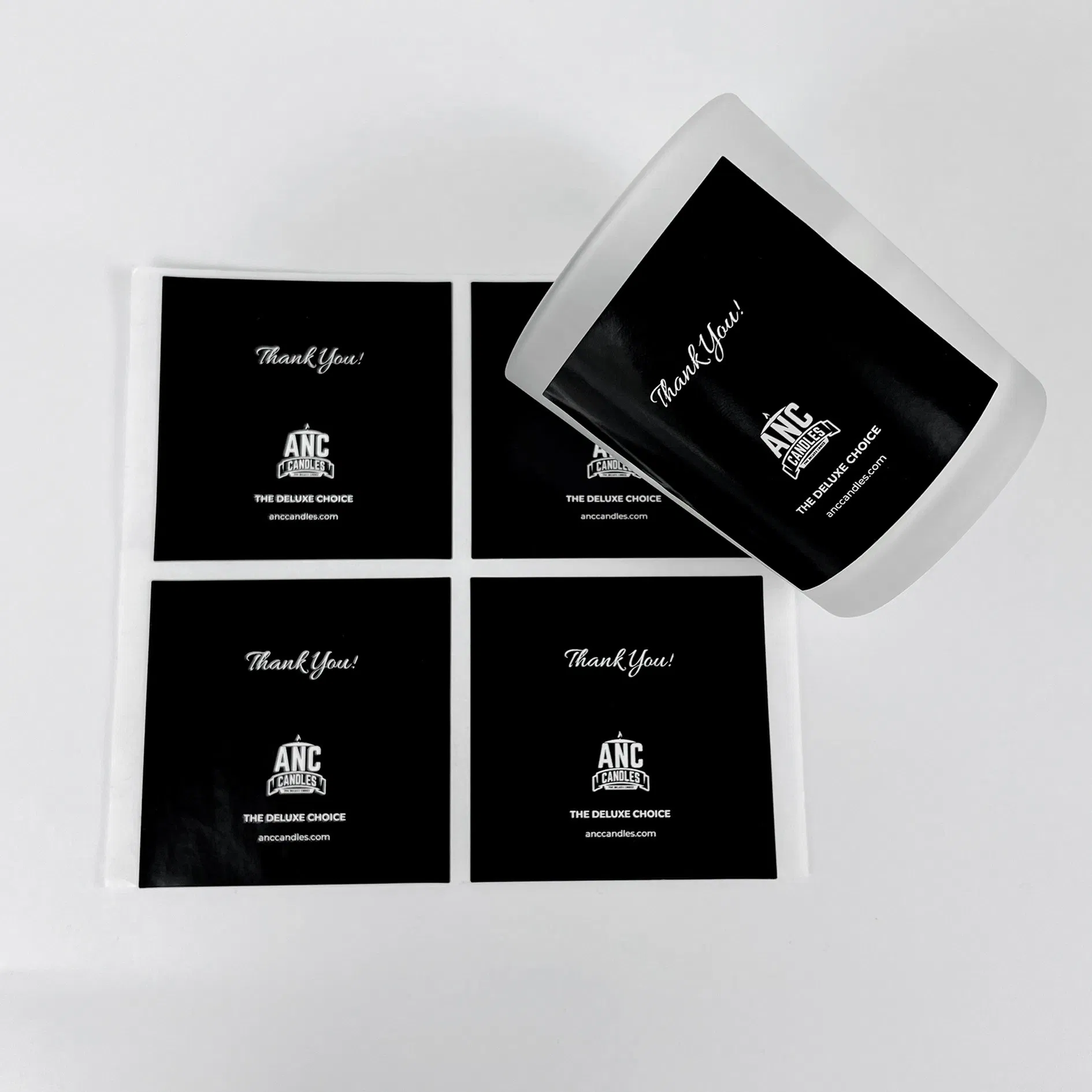 Custom Premium Waterproof Vinyl Factory Wholesale Printing OEM Logo Roll Label Packaging