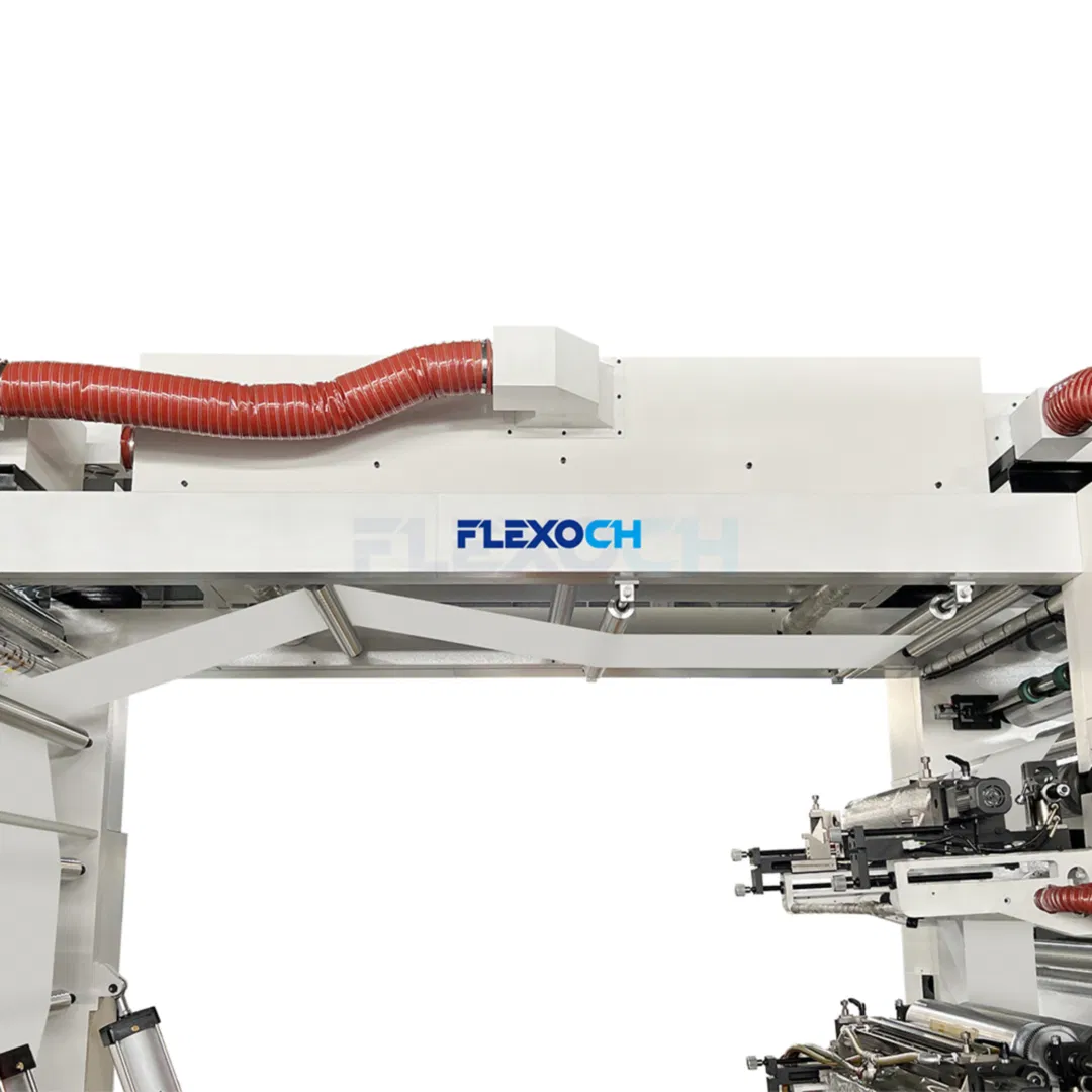 Automatic 6 Color Flexographic Printing Equipment for Copy Paper Tissue Paper Roll