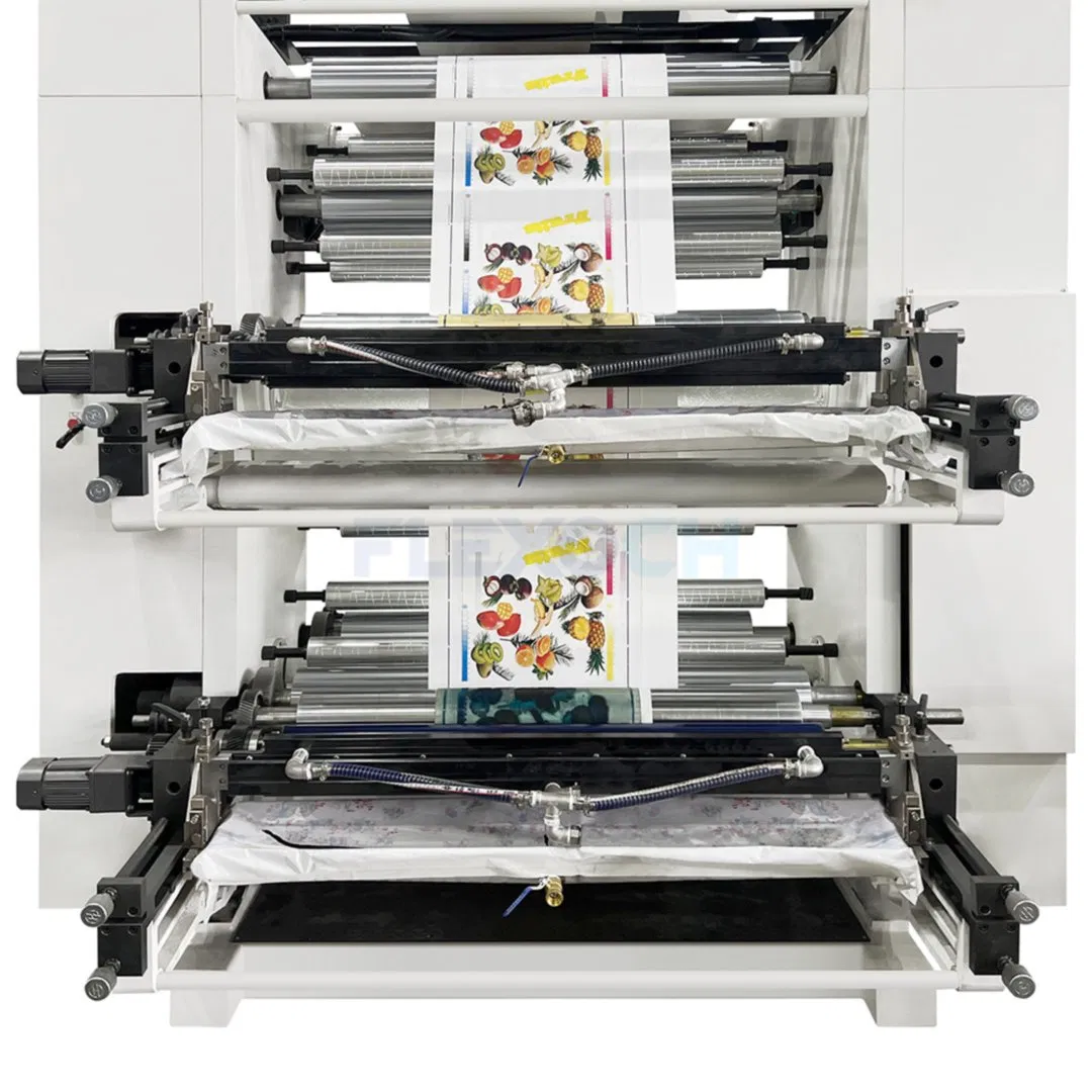 Automatic 6 Color Flexographic Printing Equipment for Copy Paper Tissue Paper Roll