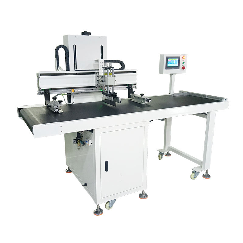 Plastic Bag Screen Printer with Conveyor Belt for Custom T-Shirt and Apparel Printing Single Color Printing Machine