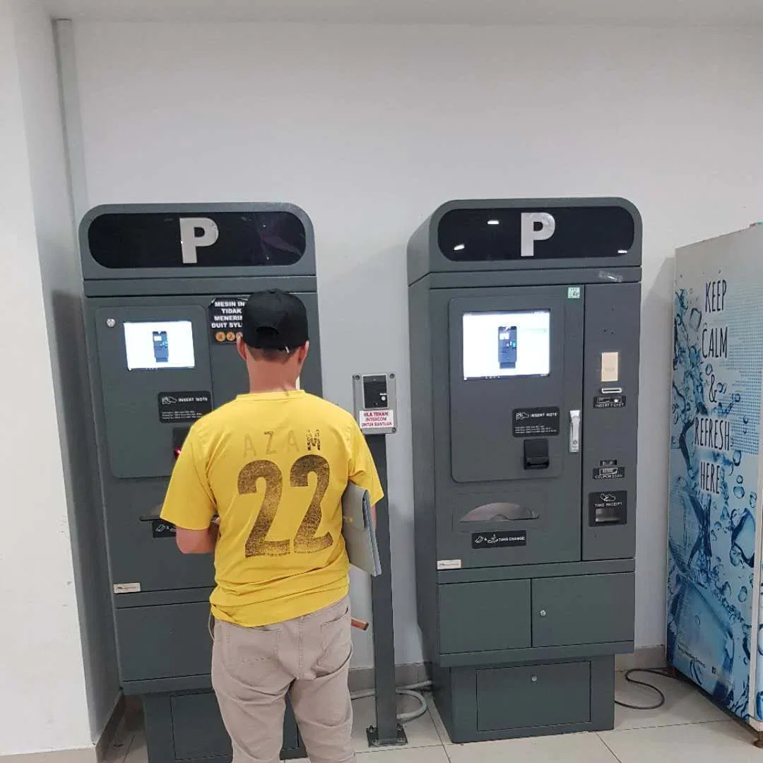 Self-Service Car Parking Control System Auto Payment Kiosk