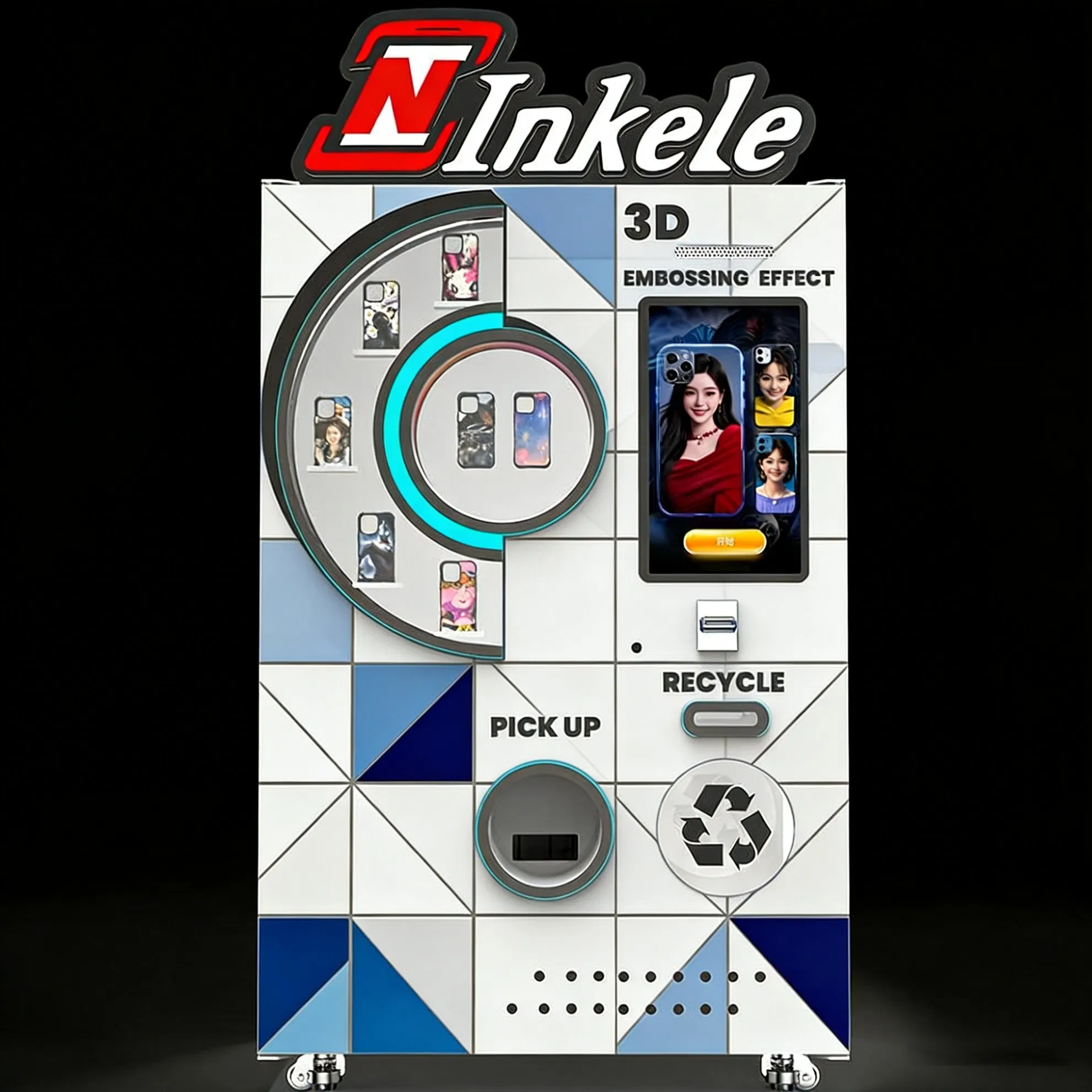 Instant Custom Case Printing Vending Machine for on-Demand Services