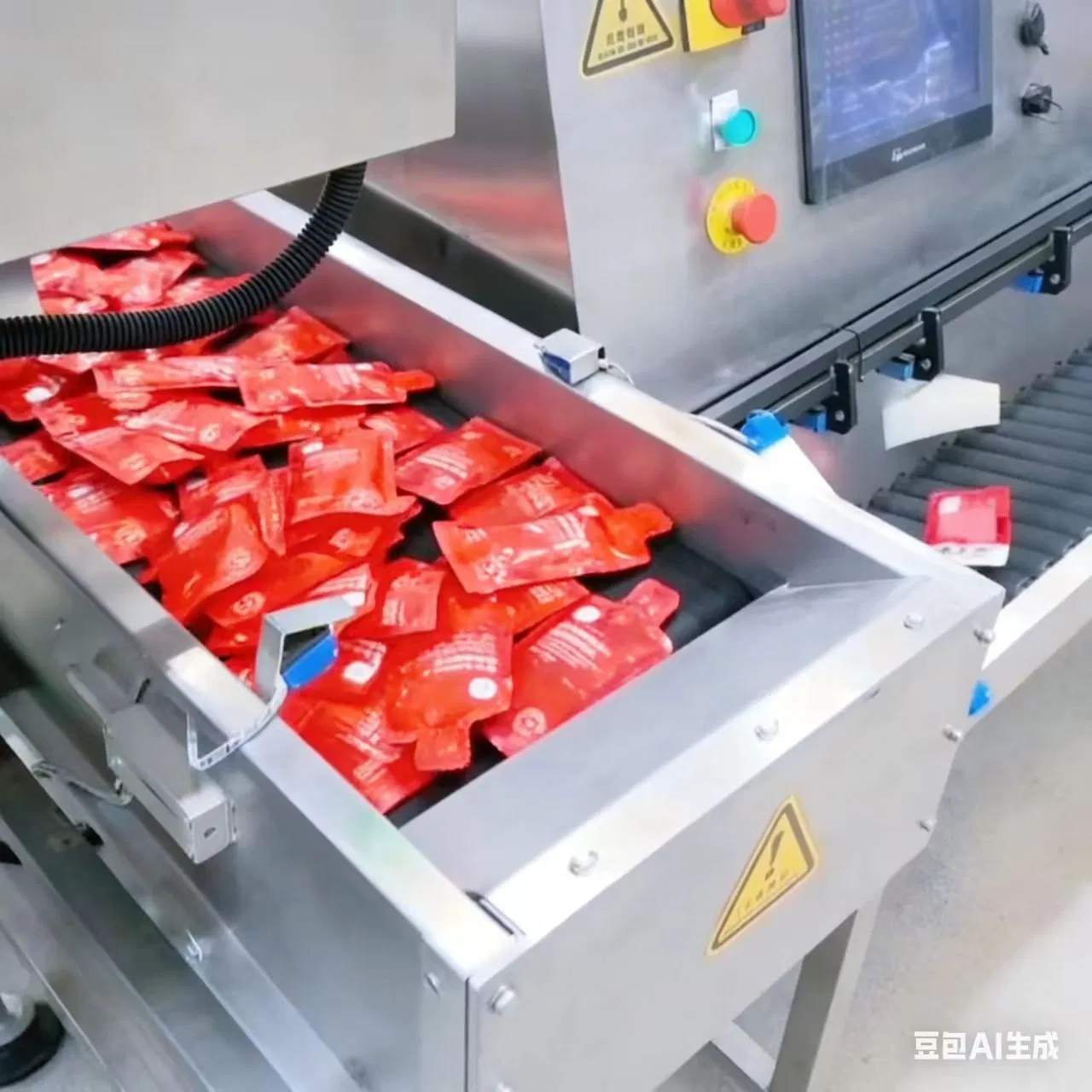 Intelligent Pouch Orientation System with Rapid and Accurate Inspection for Small Bags Front-Back Correction Operation Efficiency
