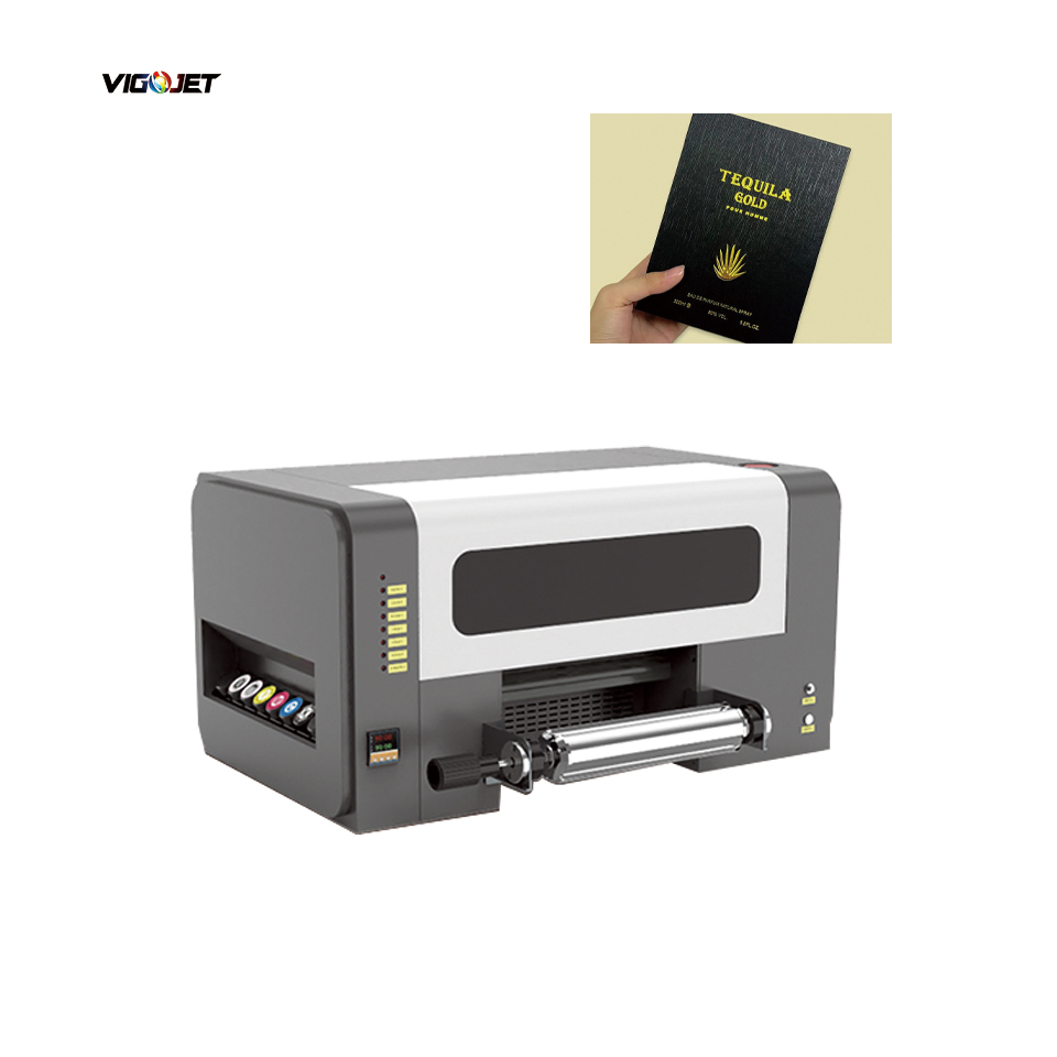 Vigojet 30cm Golden Solution UV Dtf Roll-to-Roll Printing Machine