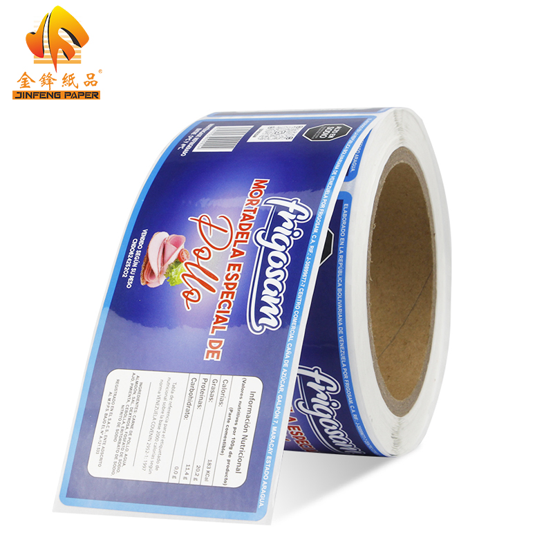 Custom Self Adhesive Packaging Sticker Vinyl Thermal Paper Printing Label for Food Medical Chemical Product