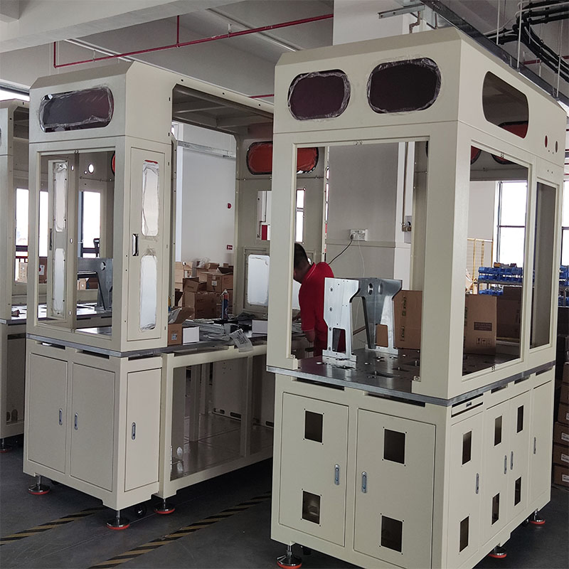 High Speed Dual Station Visual Hot Pressing Adhesive System