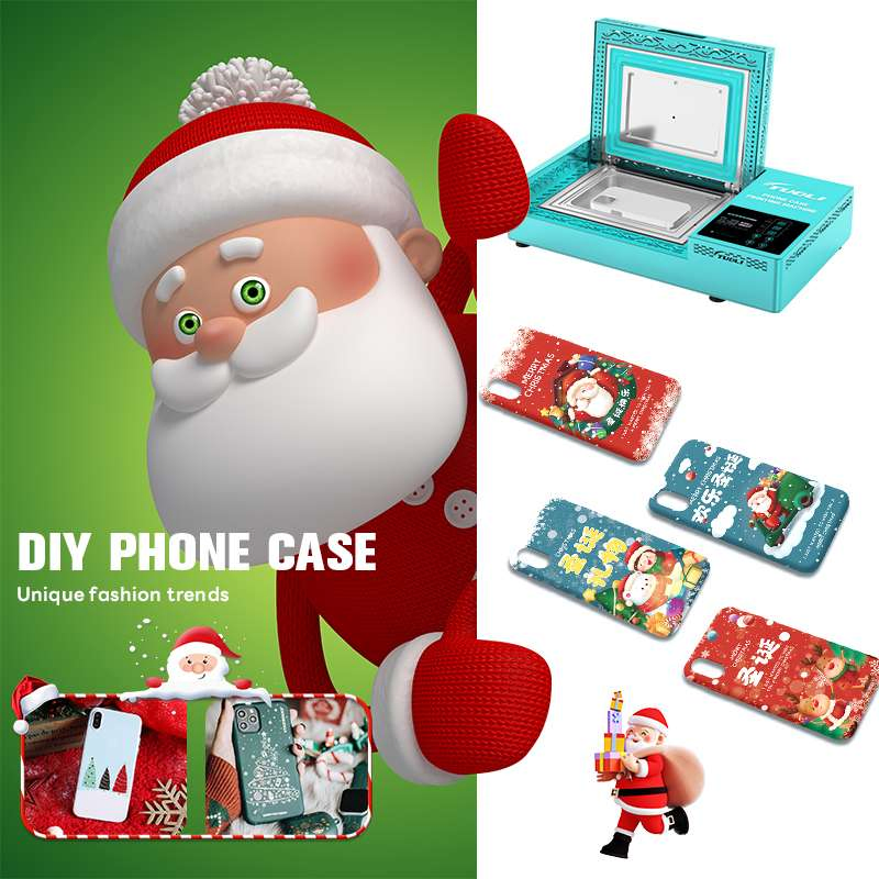 Tuoli Blank 3D Sublimation Mobile Cover Photo Printing on Demand Plain Phone Case Heat Press Printing Machine Best Price