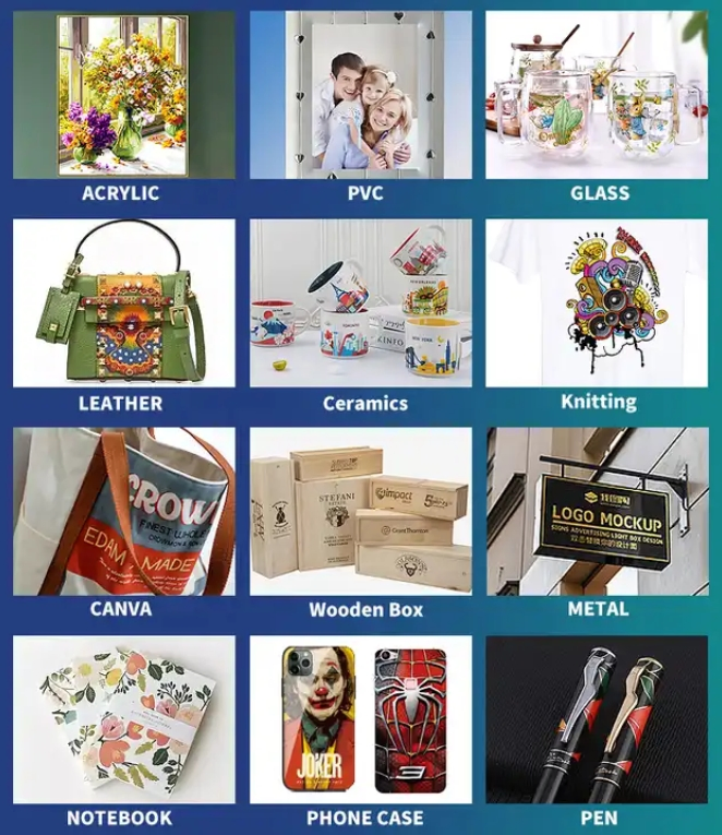 New Product A1 Size Small 3D Printing Machine UV Flatbed Printer Dtf Film Printing Machine