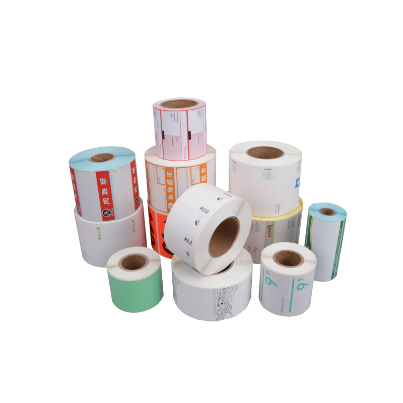 Custom Thermal Adhesive Shipping Labels 2''*1'' Thermal Mailing Address Paper Direct Thermal Barcode Sticker Label Rolls