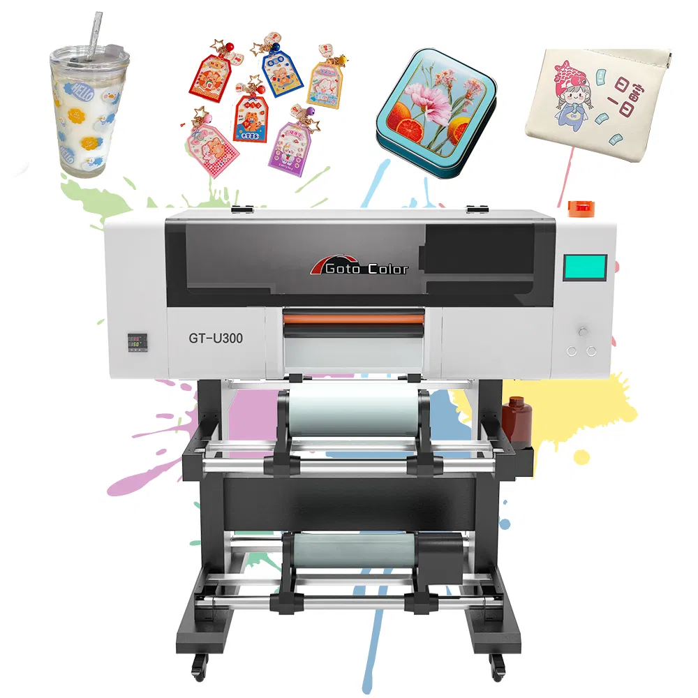 Roll to Roll Printers UV Dtf Printer Crystal Label Printing Machine Sticker Printing Machine