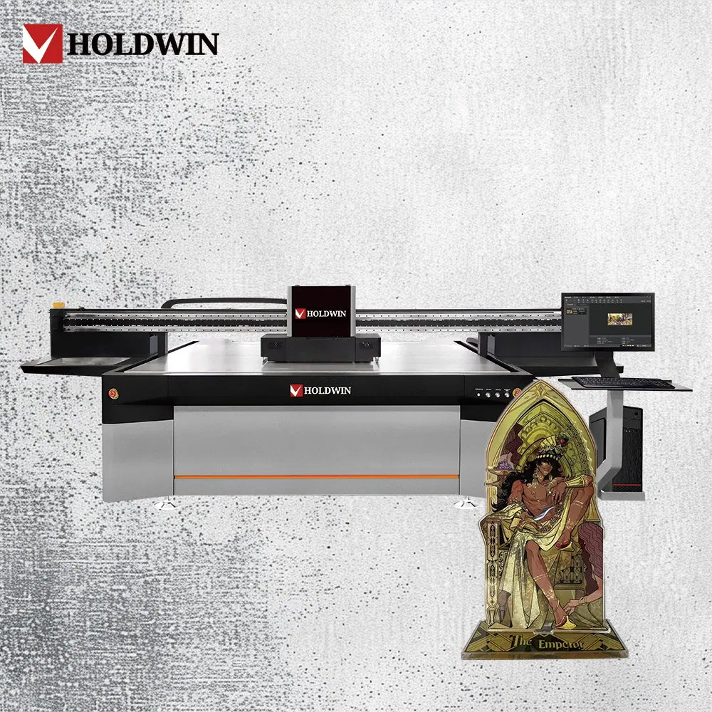 Holdwin China Factory Supply Digital Printing UV Machine Large Format Equipment with G5/G6 Flatbed Machine