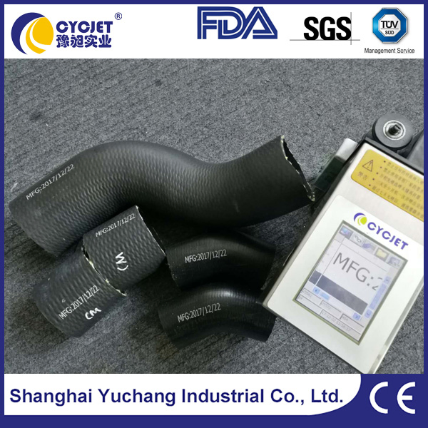 Cycjet Handheld White Ink Coding Machine for Thermal Insulation Pipe Printing