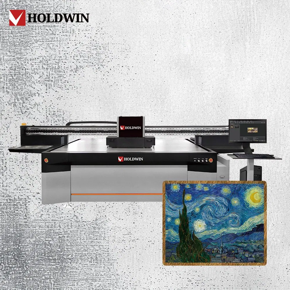 Holdwin China Factory Supply Digital Printing UV Machine Large Format Equipment with G5/G6 Flatbed Machine