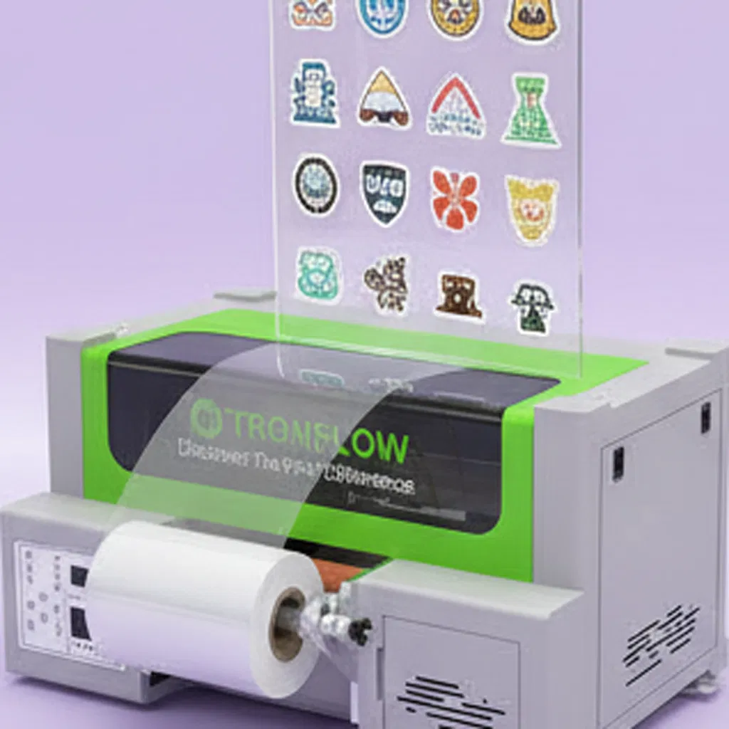 Innovative UV Dtf 300mm Printing System with I3200 Print Heads