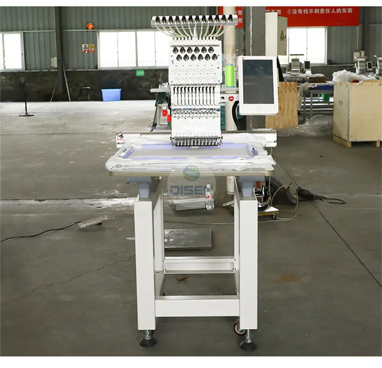 Embroidery Machine Display