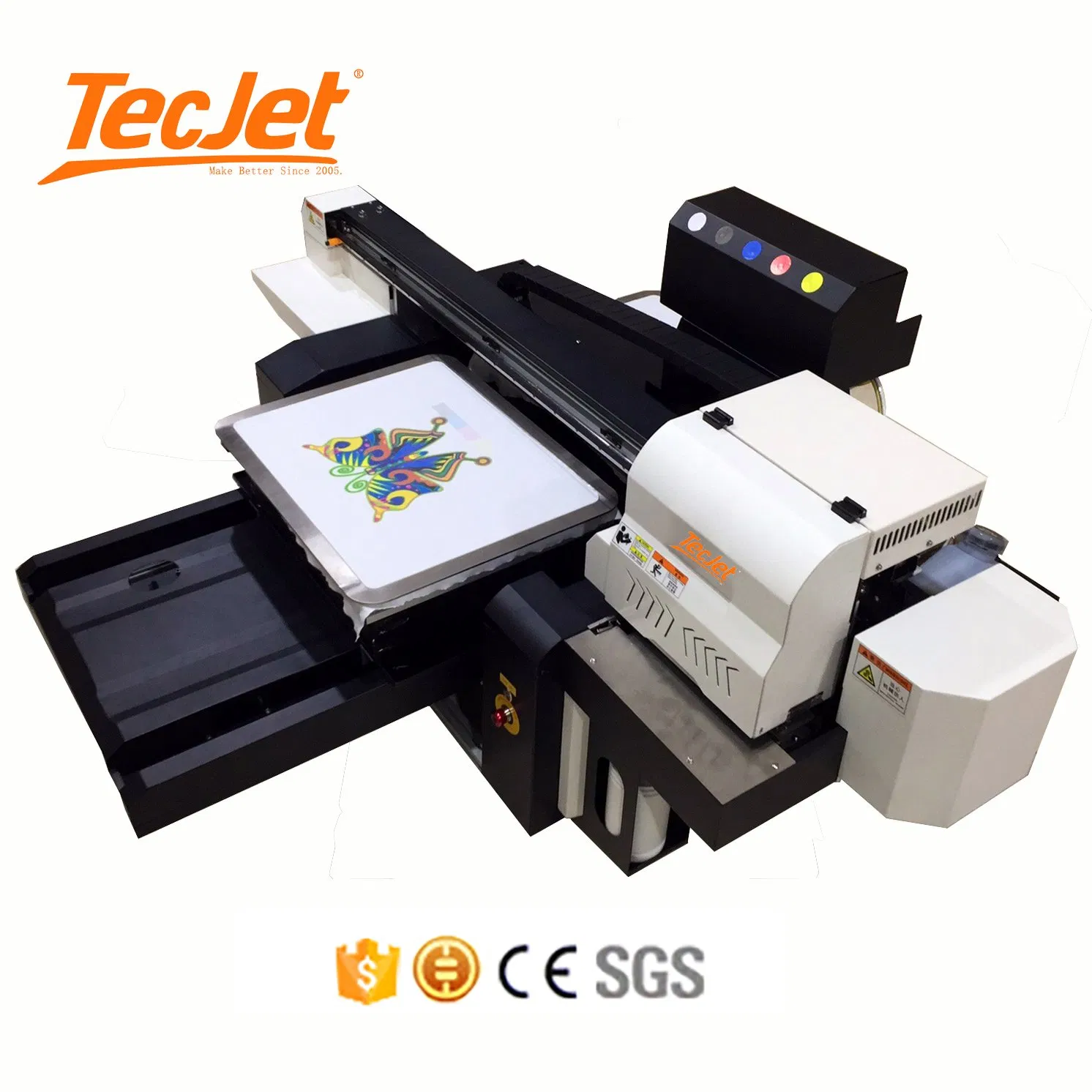 Tecjet Industrial Digital Textile Printer 6090 DTG Printing Machine