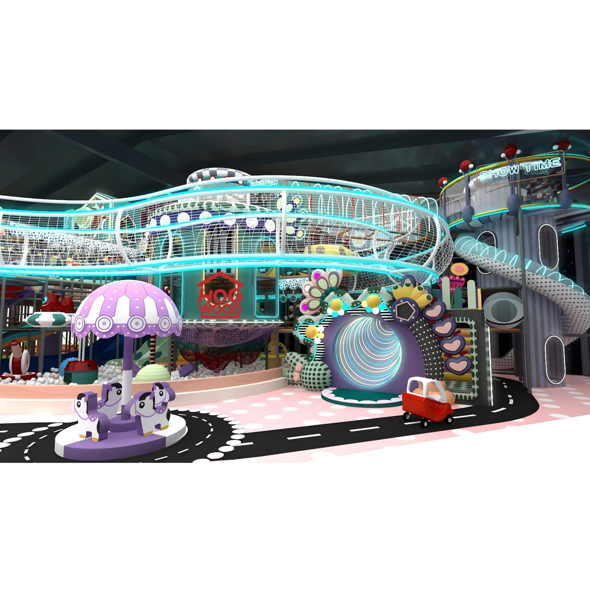 High - Performance Custom Indoor Soft Play Equipment, Meeting Your High - End Demands