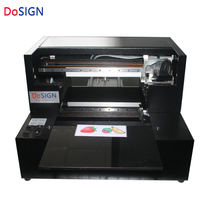 A2 A3 Size Small Format Desktop UV Flatbed Printing Machine