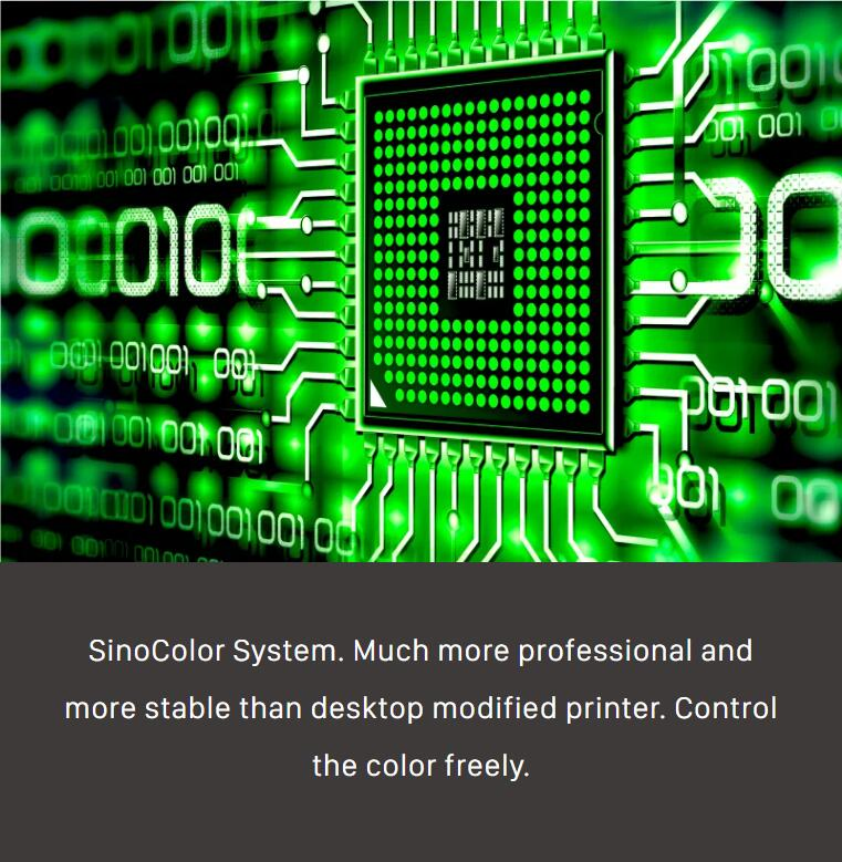 Sinocolor A3 Size Desktop New T Shirt Paint Printing at Home Machine