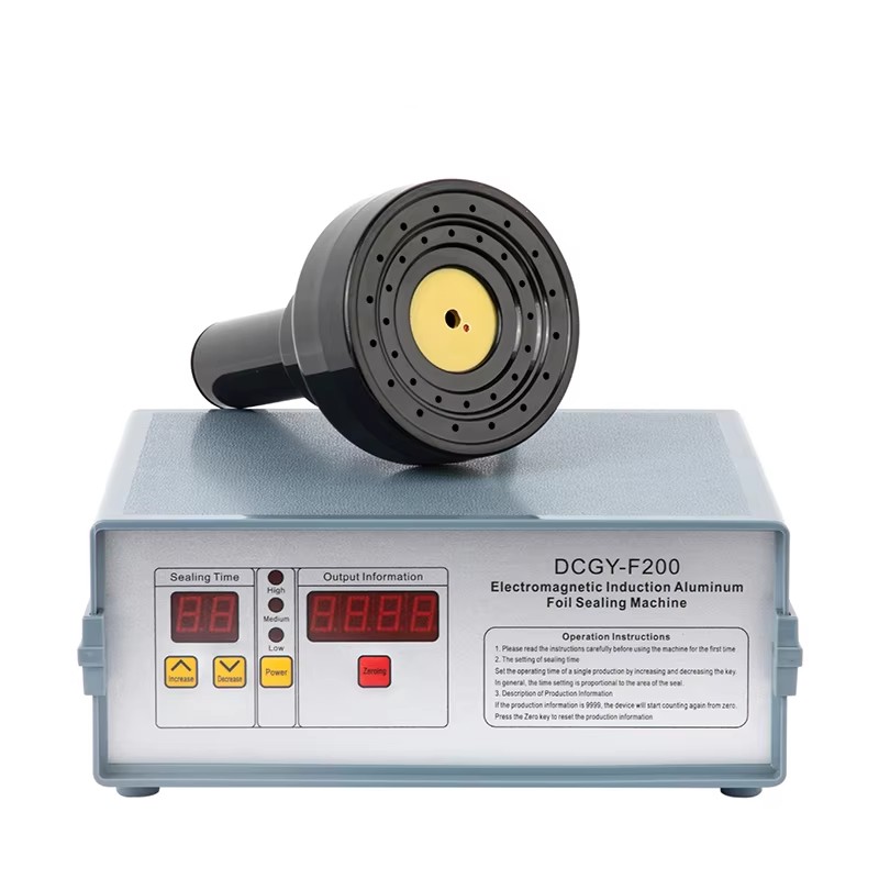 LTPK DCGY-F200 Electromagnetic Heat Seal Induction Sealing Machine Packing for Plastic Glass Jars Bottle Cap Aluminum Foil
