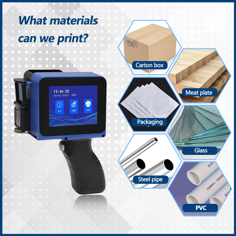 Mini Handheld Coding Printer Print Expiry Date Coder Batch Batch Number Portable Inkjet Printer