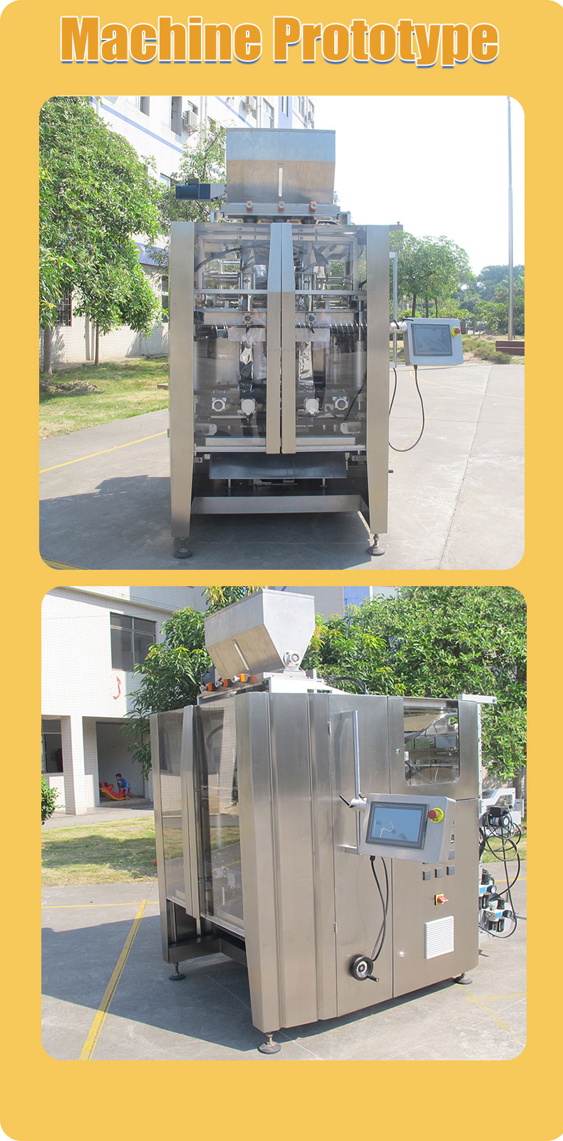Packaging Machine Structure Components
