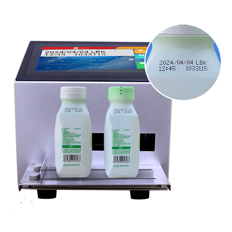 Meenjet New Model MD1 Inkjet Coding Machine Engine-Powered Technology for Paper Cartons Intelligent Batch Printer Easy Operation