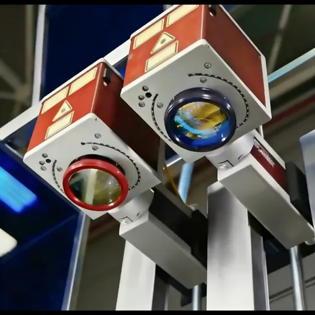 Full-Auto Industrial Laser Marking Machines for Aluminum Can Cap Date Coding Traceability and Defective Product Sorting