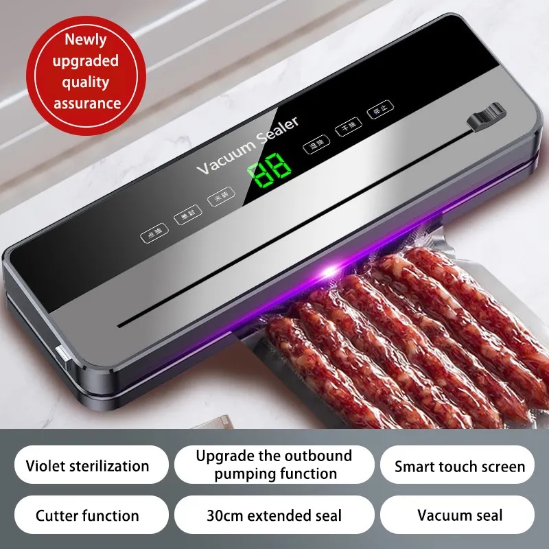 Wholesale Household Automatic Dual-Purpose Plastic Mat Electric Vacuum Sealing Machine for Wet Dry Food Packaging Convenient