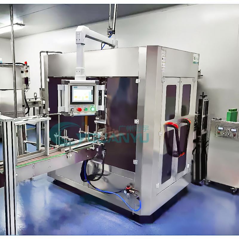 Automatic Bottle Unscrambling Sorting Unscrambler Filling and Sealing and Capping Machine for Detergent/hand Sanitizing Gel