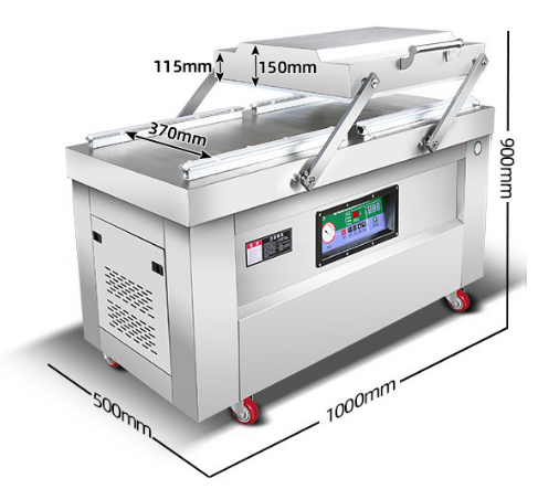 DZ400/2 Double Chamber Automatic Vacuum Sealer Machine Bag Packaging Vacuum Packing and Sealing