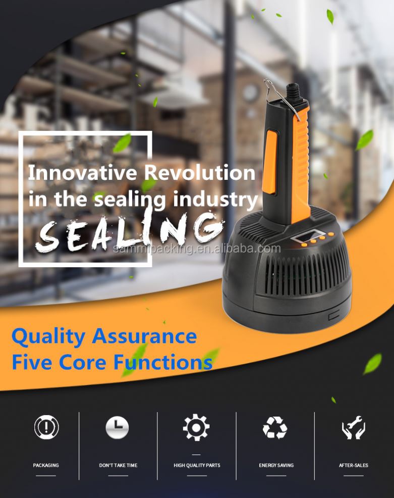 Handheld Electromagnetic Induction Sealing Machine Plastic Bottle Cap Aluminum Foil Gasket Sealing Machine