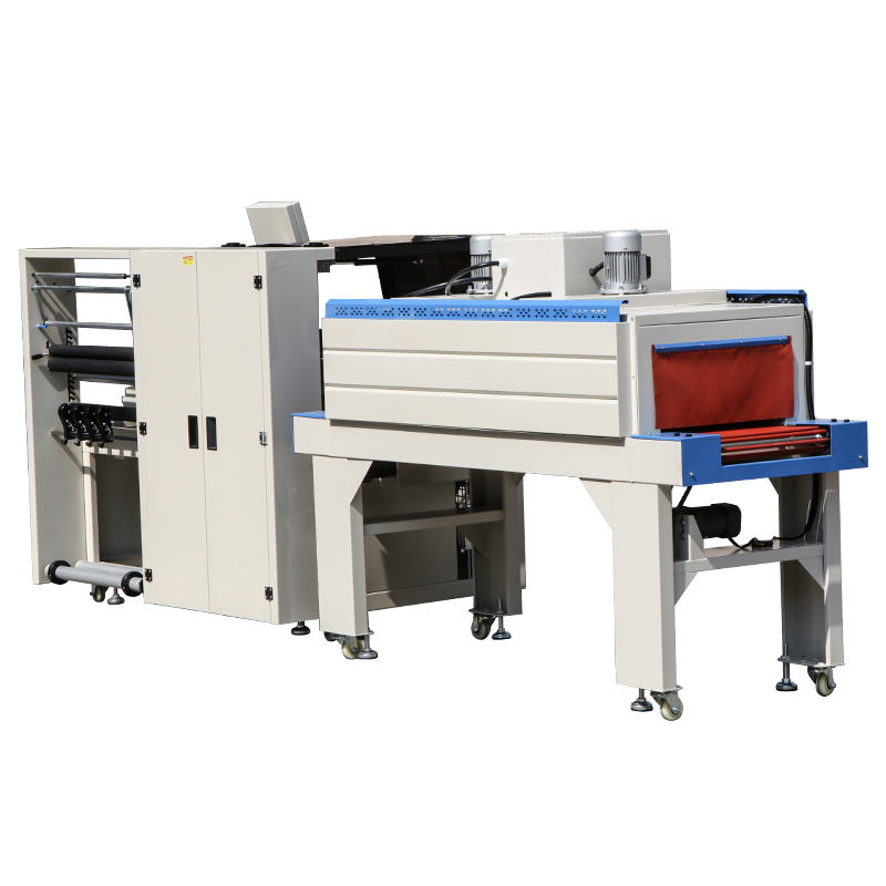 POF PE Film Heat Bottle Tunnel Shrink Machine Automatic Film Heat Shrink Wrap Packing Machine for Perfume Box